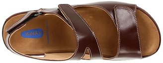 Wolky Liana (Cafe Smooth Leather) Women's Sandals