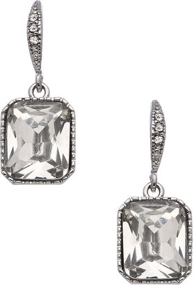 Carolee Regal Reflection Crystal Drop Earrings