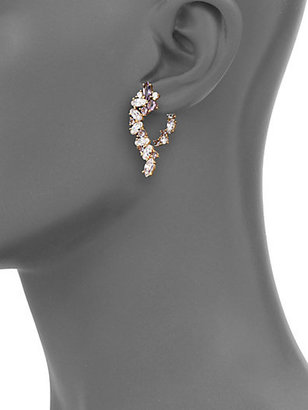 Adriana Orsini Sweet Embrace Cluster Double-Sided Earrings