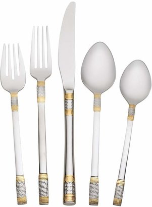 Wallace Wallace® Gold Accent Corsica 65 Piece Flatware Set, Service for 12