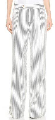 Derek Lam Stripe Flare Trousers