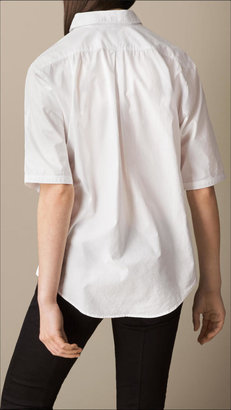 Burberry Short Sleeve Cotton Tunic