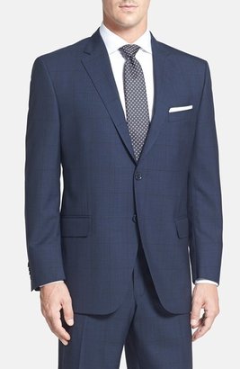 Peter Millar Classic Fit Windowpane Suit