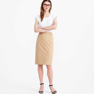 J.Crew Pencil skirt in stretch cotton