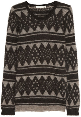 Etoile Isabel Marant Falk intarsia mohair-blend sweater