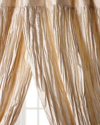 Dian Austin Couture Home Each 54"W x 96"L Crushed Silk Curtain