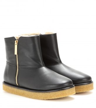 Stella McCartney Cedac Faux-leather Ankle Boots