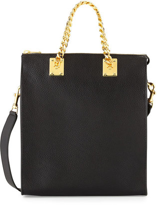 Sophie Hulme Chain Handle Shopper Bag, Black