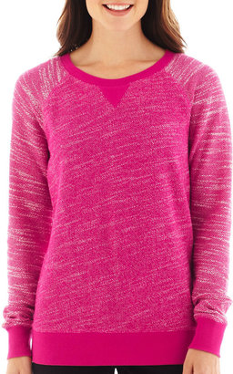 JCPenney Made For Life™ French Terry Sweatshirt