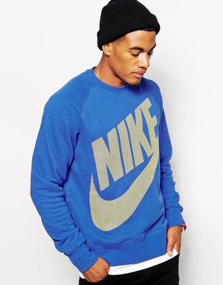 New Era Nike AW77 Large Logo Sweatshirt