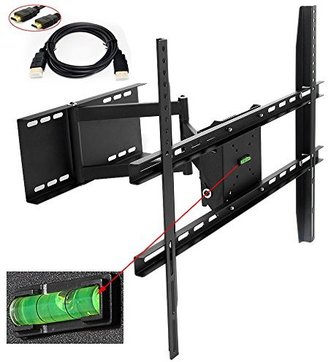 Westinghouse Lumsing 17-60" TV Wall Mount Bracket for LED LCD Plasma Tilt Swivel with 6 Feet HDMI and Magnetic Bubble Level! MAX VESA 600*400mm