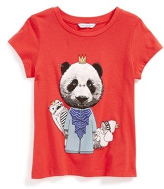 Little Marc Jacobs 'Panda' Cotton & Modal Tee (Little Girls & Big Girls)