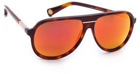 Marc Jacobs Mirrored Aviator Sunglasses