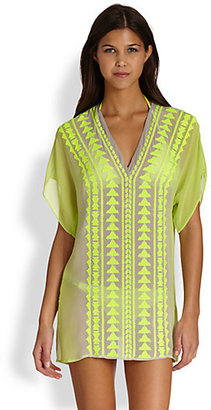 Milly Ombre Embroidered Coverup