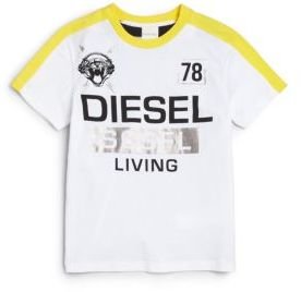 Diesel Toddler's & Little Boy's "Successful Living" Logo Tee