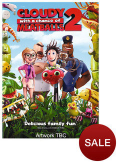 Cloudy With A Chance Of Meatballs 2 DVD - Includes FREE Scratch And Sniff Stickers