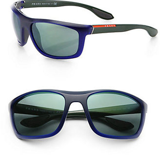 Prada Irregular Wrap Sunglasses