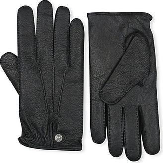 Corneliani Classic stud gloves - for Men