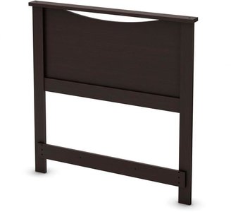 South Shore Furniture Bedtime Story Twin-Size Headboard in Chocolate