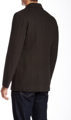 Ben Sherman Double Breasted Button Peacoat