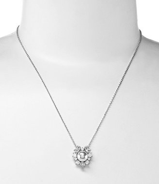 Nadri Sway Pearl Pendant Necklace