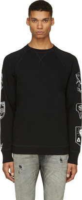 Diesel Black & White S-Hun Sweatshirt