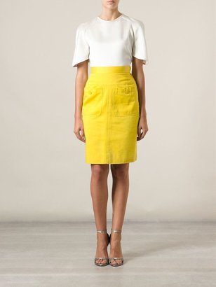 Yves Saint Laurent Vintage straight skirt