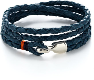 Miansai Trice Braided Leather Bracelet