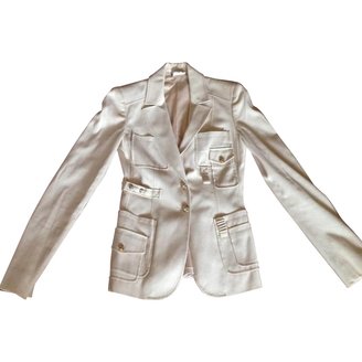 Versace Beige Cotton Jacket