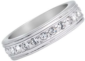 Aurora 18ct White Gold Plated Ring