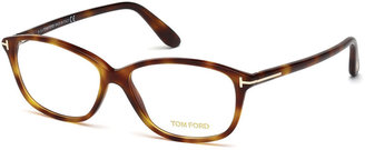 Tom Ford Soft Square Fashion Glasses, Havana