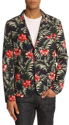 Edwin Casual Floral-Print Jacket