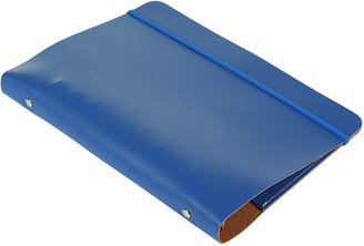 Undercover A5 Recycled Leather Refillable Binder - Majorelle Blue