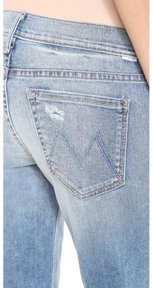 Mother The Pretender Crop and Roll Jeans