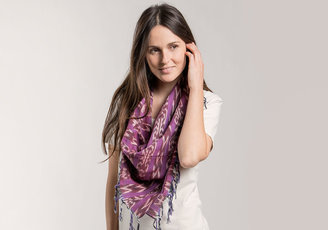 Toms Noonday Picked Plum Scarf