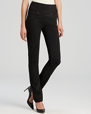 Spanx Denim Signature Straight Jeans in Black