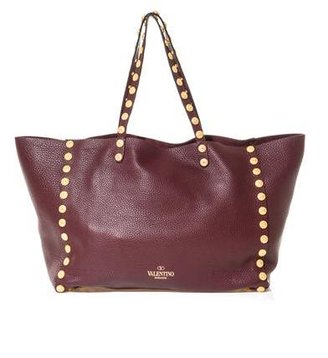 Valentino TOTES TOTE DOUBLE HANDLE GRYPH Burgundy