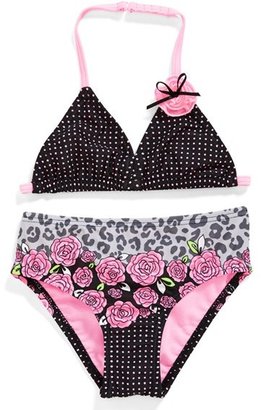 Hula Star 'Rosie Day' Two-Piece Swimsuit (Toddler Girls & Little Girls)