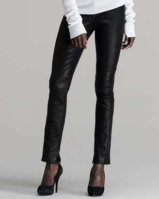 A.L.C. Theres Zip-Leg Leather Pants