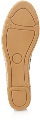 Forever 21 Topstitched Ponyhair Espadrilles