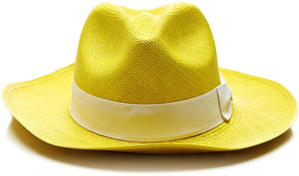 Sensi Classic Panama Hat in Yellow