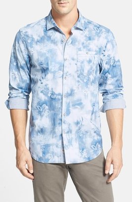 Tommy Bahama 'Water Town Floral' Island Modern Fit Sport Shirt