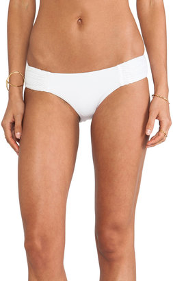Seafolly Net Effect Ruched Side Bottom