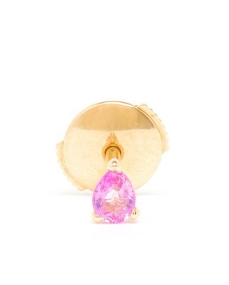 Leon YVONNE 18kt Gold and Sapphire Stud Earring