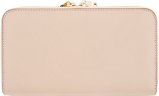 Chloé Red & Tan Leather Baylee Continental Wallet
