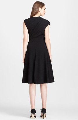 Tracy Reese Stretch Knit Fit & Flare Dress