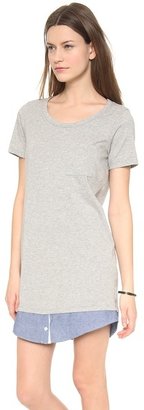 Clu Too Shirt Tailed T-Shirt Dress