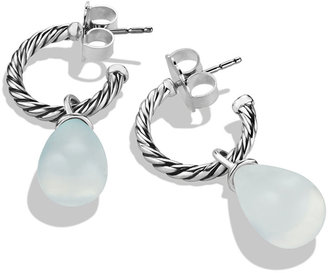 David Yurman Color Classics Bead Drop Earrings with Moon Quartz