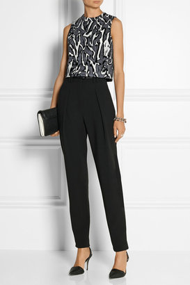 Proenza Schouler Stretch-wool cady tapered pants