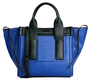 Calvin Klein Carsten Colour Block City Bag - blue
